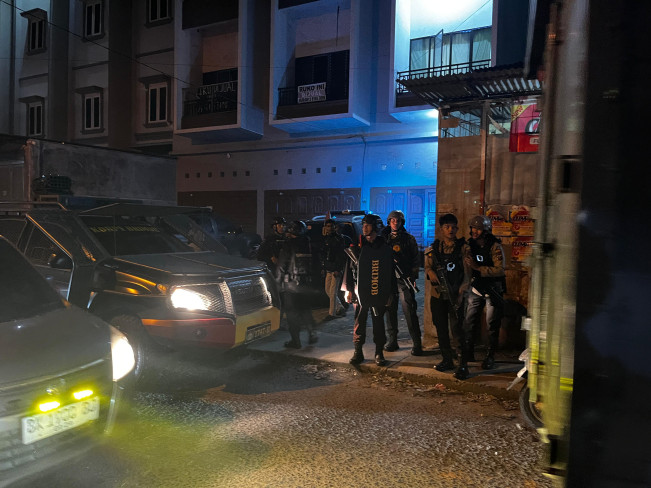 Brimob redam bentrok PP dan IPK agar tidak meluas. [Istimewa]